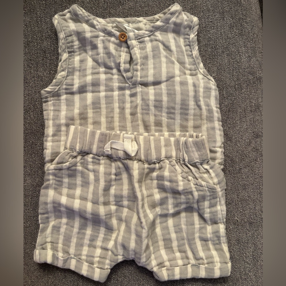 Modern moments by Gerber 3-6m matching set
